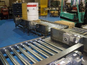 Pallet 90 degree turn